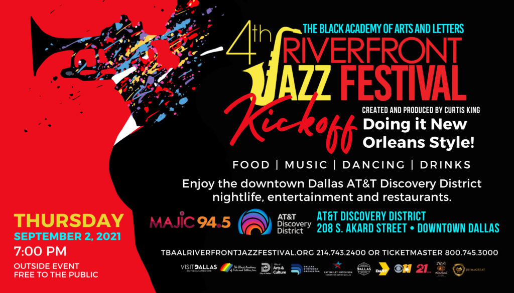 Riverfront Jazz Festival Kickoff Dallas, Texas AT&T Discovery District